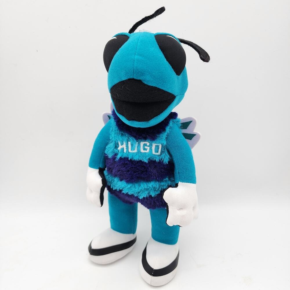 Bleacher Creatures Charlotte Hornets Hugo Mascot Plush Figure Toy 10" Teal 2022